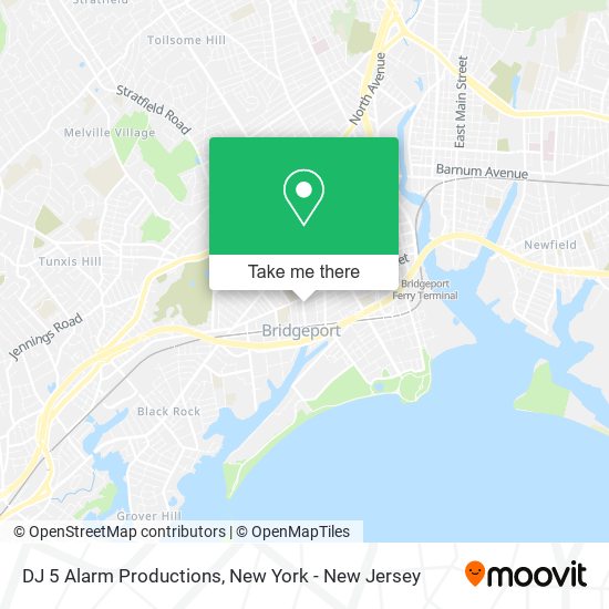 Mapa de DJ 5 Alarm Productions