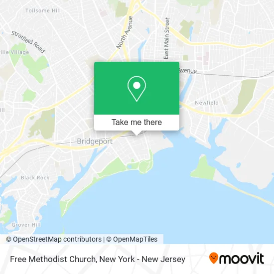 Free Methodist Church map