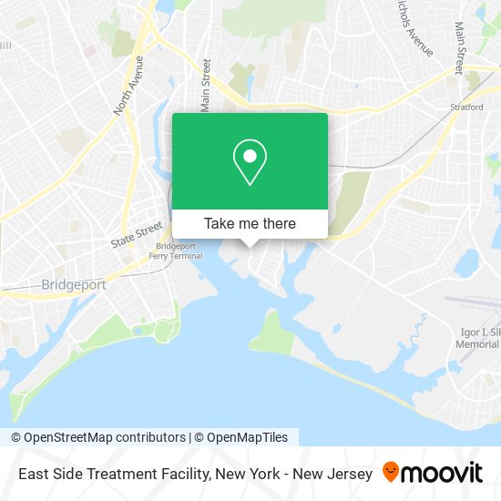 Mapa de East Side Treatment Facility