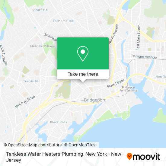 Mapa de Tankless Water Heaters Plumbing