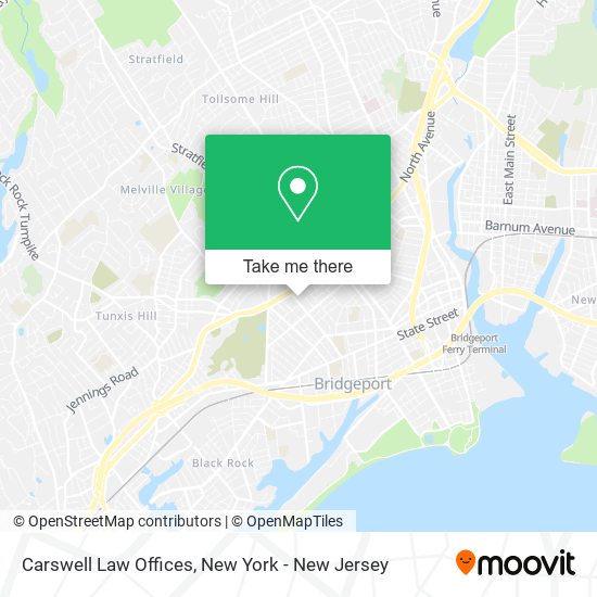 Carswell Law Offices map