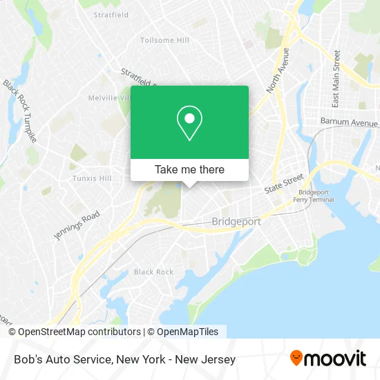 Bob's Auto Service map