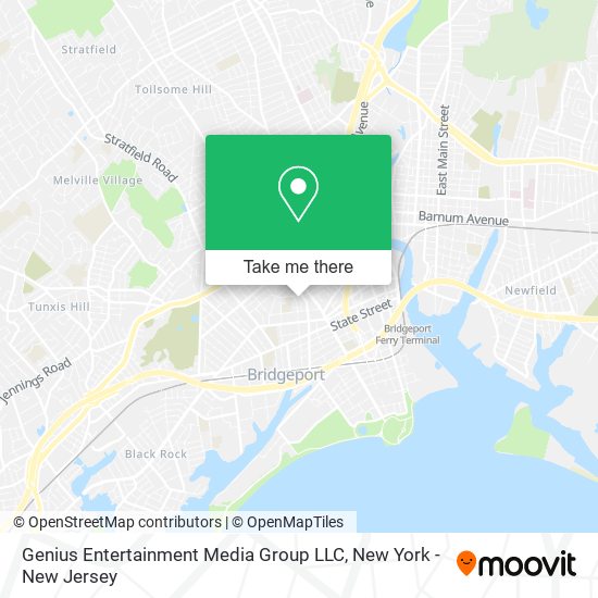 Genius Entertainment Media Group LLC map