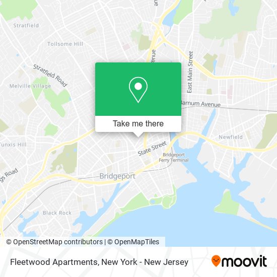 Fleetwood Apartments map