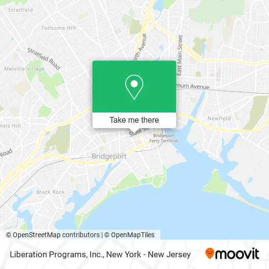 Liberation Programs, Inc. map