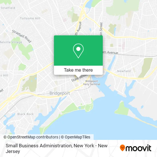 Small Business Administration map
