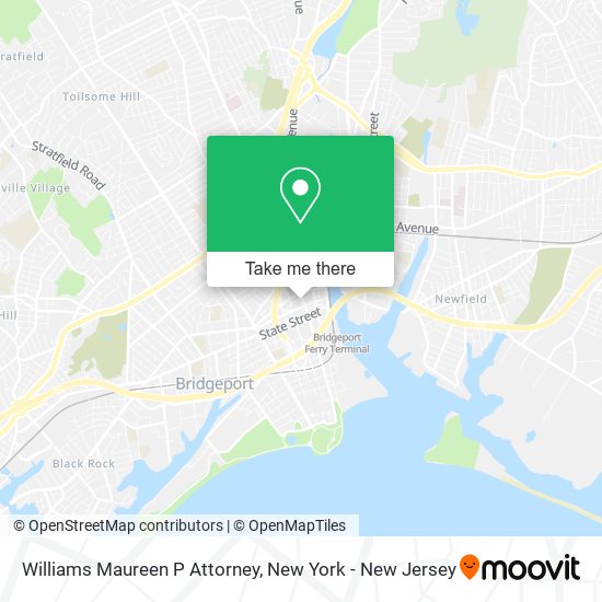 Mapa de Williams Maureen P Attorney