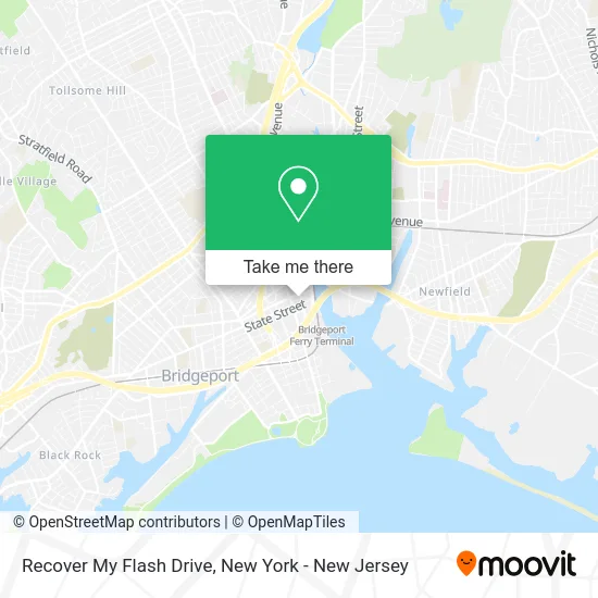 Recover My Flash Drive map