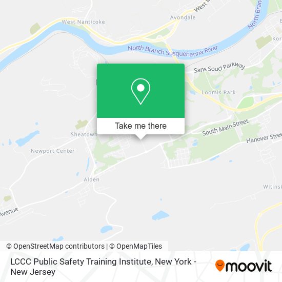 Mapa de LCCC Public Safety Training Institute