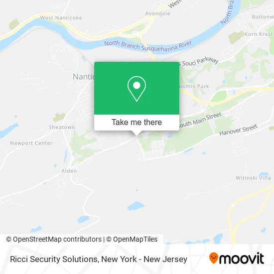 Ricci Security Solutions map