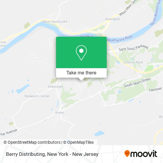 Mapa de Berry Distributing