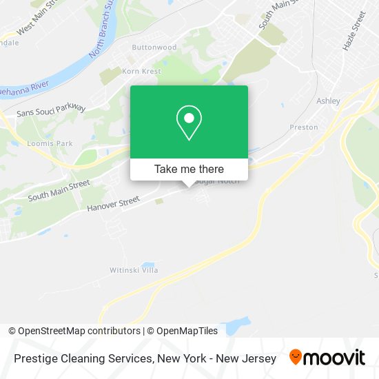 Mapa de Prestige Cleaning Services
