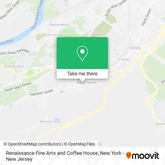 Renaissance Fine Arts and Coffee House map