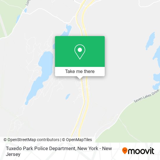 Mapa de Tuxedo Park Police Department