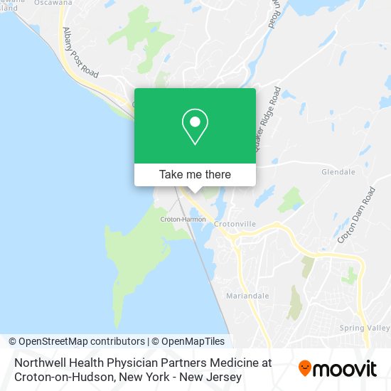 Northwell Health Physician Partners Medicine at Croton-on-Hudson map