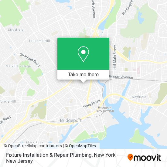 Fixture Installation & Repair Plumbing map