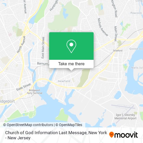Mapa de Church of God Information Last Message