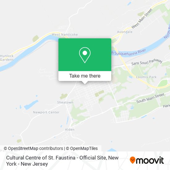 Mapa de Cultural Centre of St. Faustina - Official Site