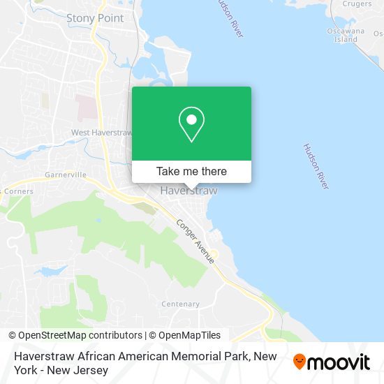 Haverstraw African American Memorial Park map