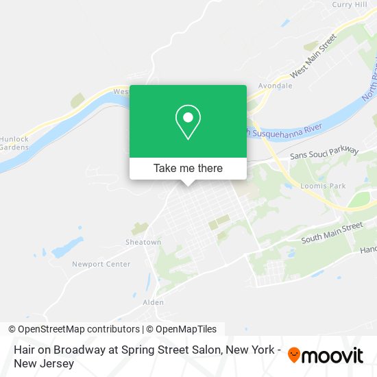 Mapa de Hair on Broadway at Spring Street Salon