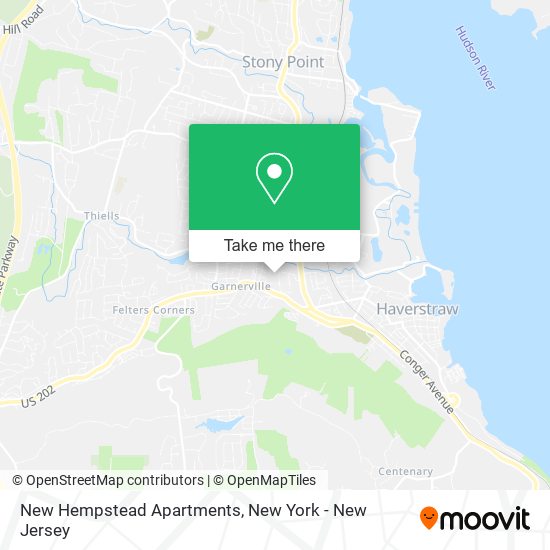 New Hempstead Apartments map
