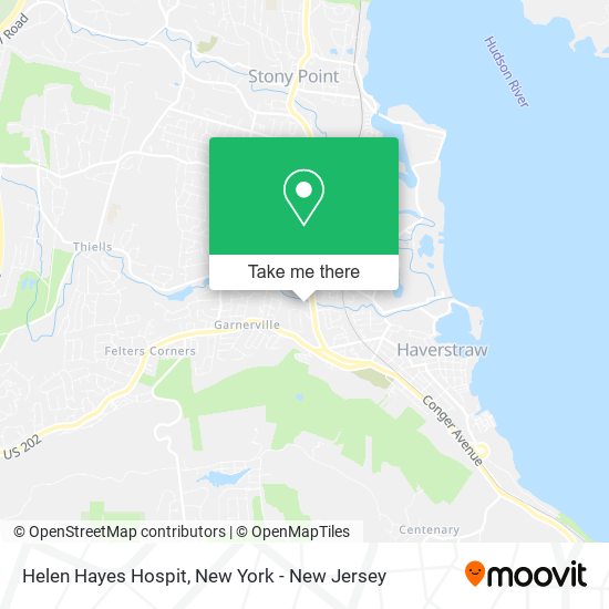 Helen Hayes Hospit map