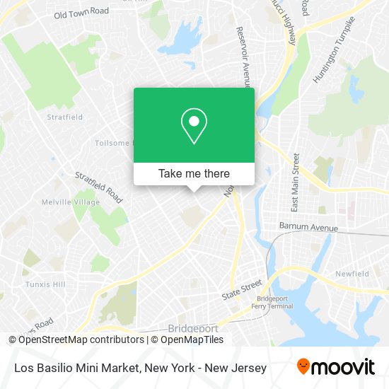 Mapa de Los Basilio Mini Market