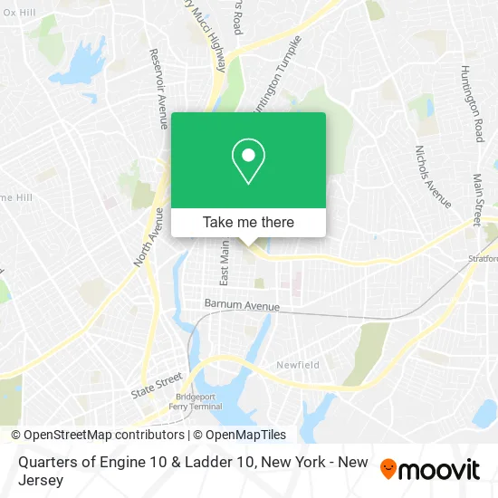 Quarters of Engine 10 & Ladder 10 map