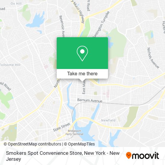 Mapa de Smokers Spot Convenience Store