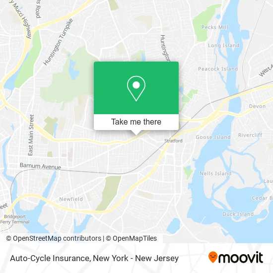 Auto-Cycle Insurance map