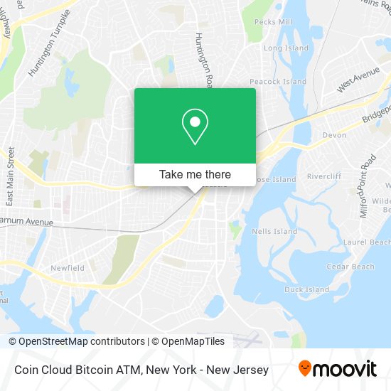 Mapa de Coin Cloud Bitcoin ATM