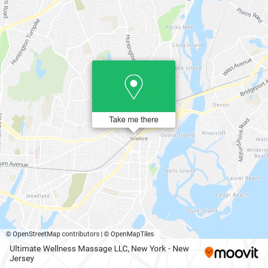 Ultimate Wellness Massage LLC map
