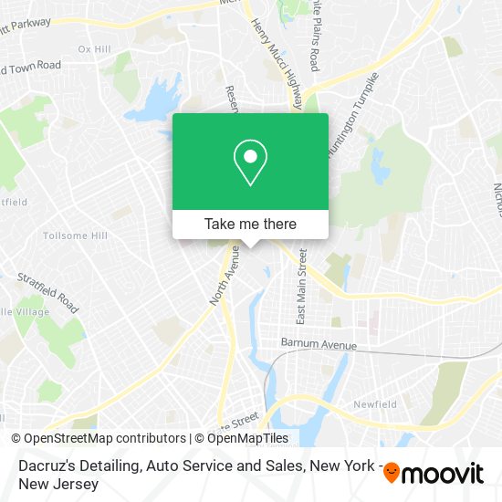 Dacruz's Detailing, Auto Service and Sales map