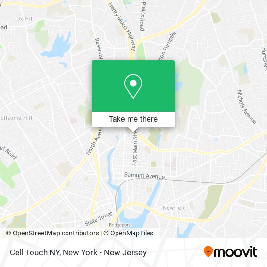 Cell Touch NY map