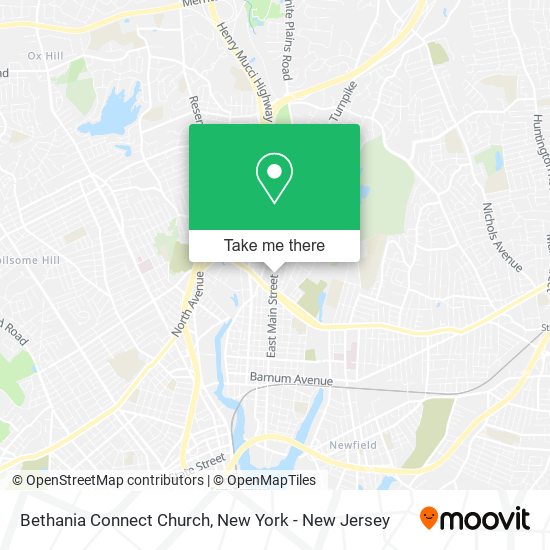 Bethania Connect Church map