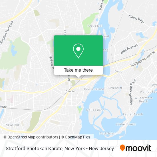 Stratford Shotokan Karate map