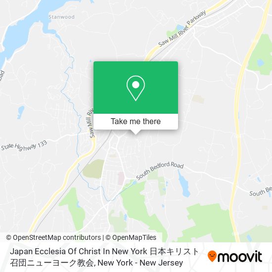 Japan Ecclesia Of Christ In New York 日本キリスト召団ニューヨーク教会 map