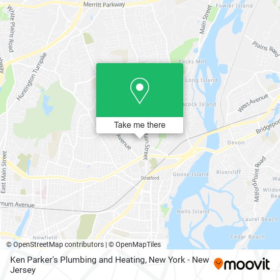 Mapa de Ken Parker's Plumbing and Heating