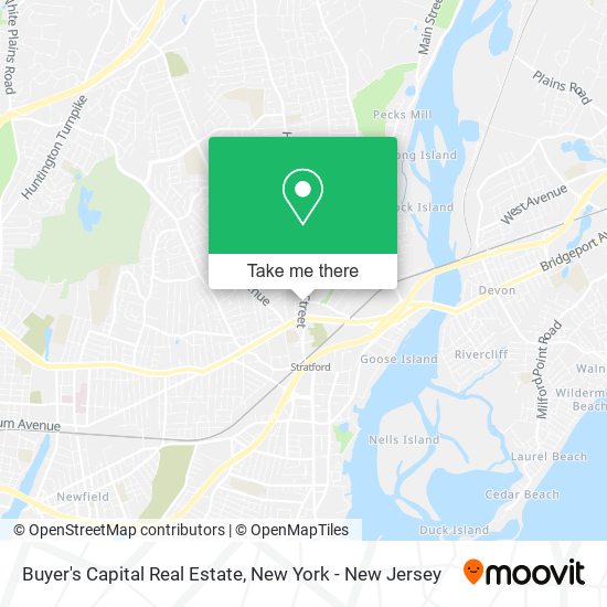 Mapa de Buyer's Capital Real Estate