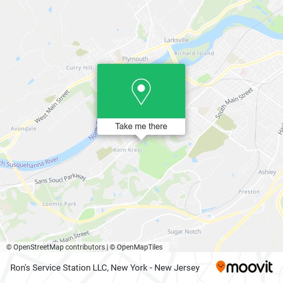 Ron's Service Station LLC map