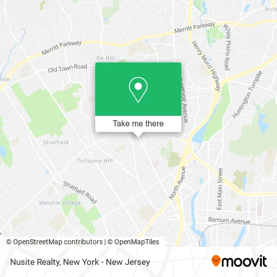 Nusite Realty map