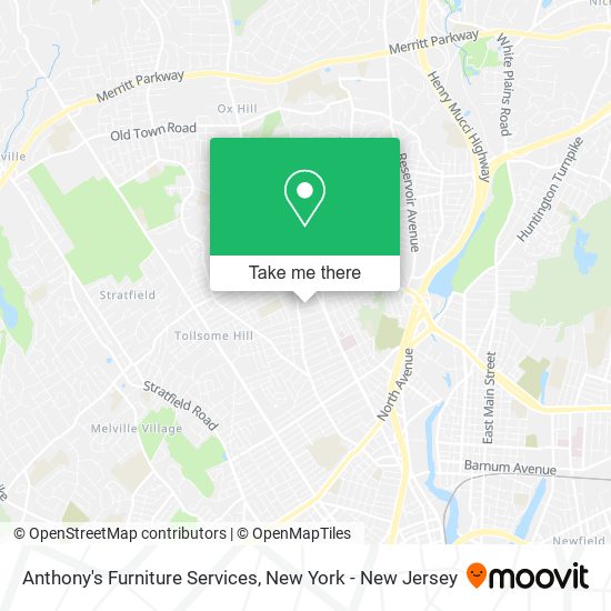 Mapa de Anthony's Furniture Services