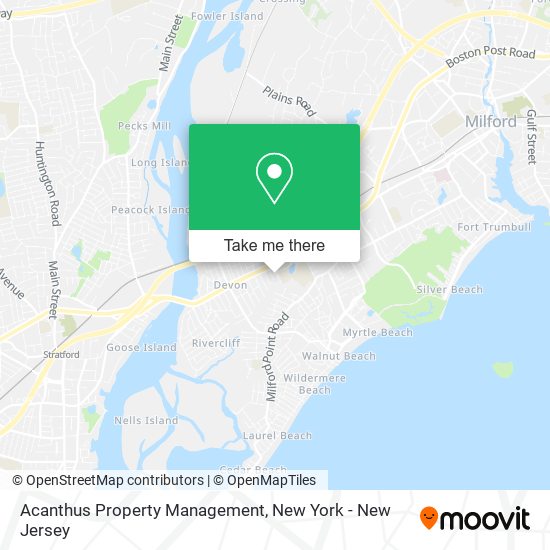 Acanthus Property Management map