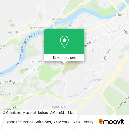 Tyson Insurance Solutions map