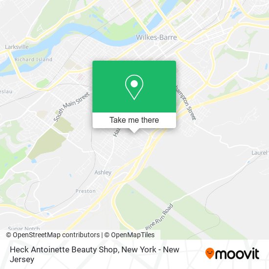 Heck Antoinette Beauty Shop map