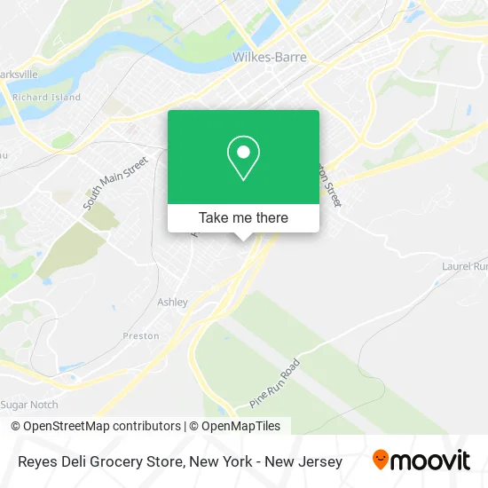 Reyes Deli Grocery Store map