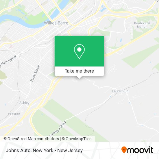 Johns Auto map