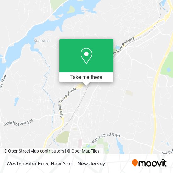 Westchester Ems map