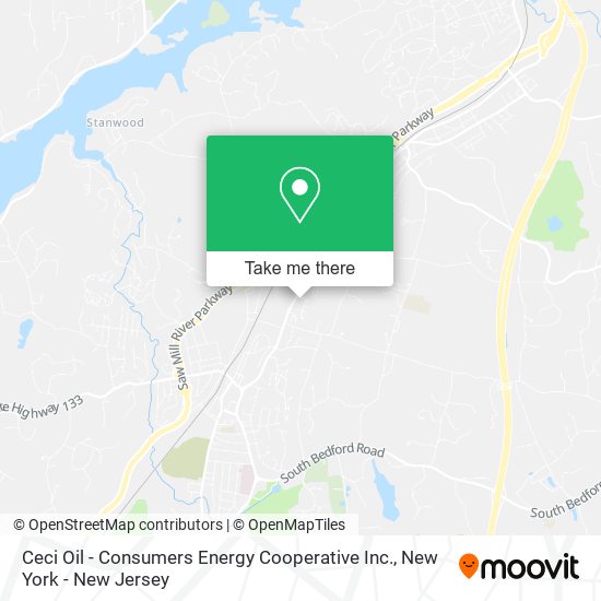 Mapa de Ceci Oil - Consumers Energy Cooperative Inc.