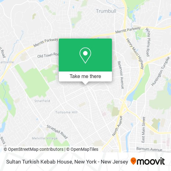 Sultan Turkish Kebab House map